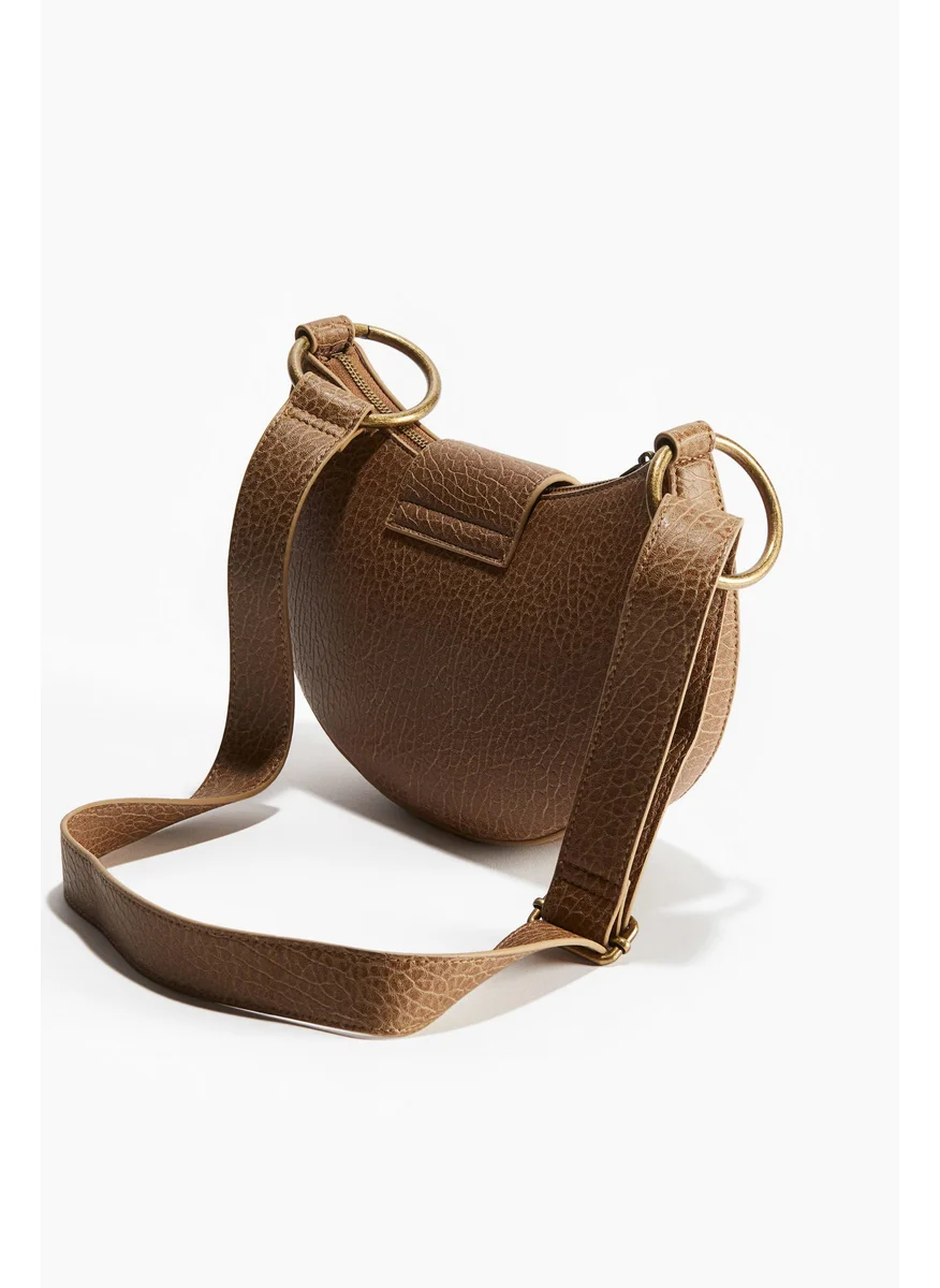 H&M Buckle-Detail Shoulder Bag