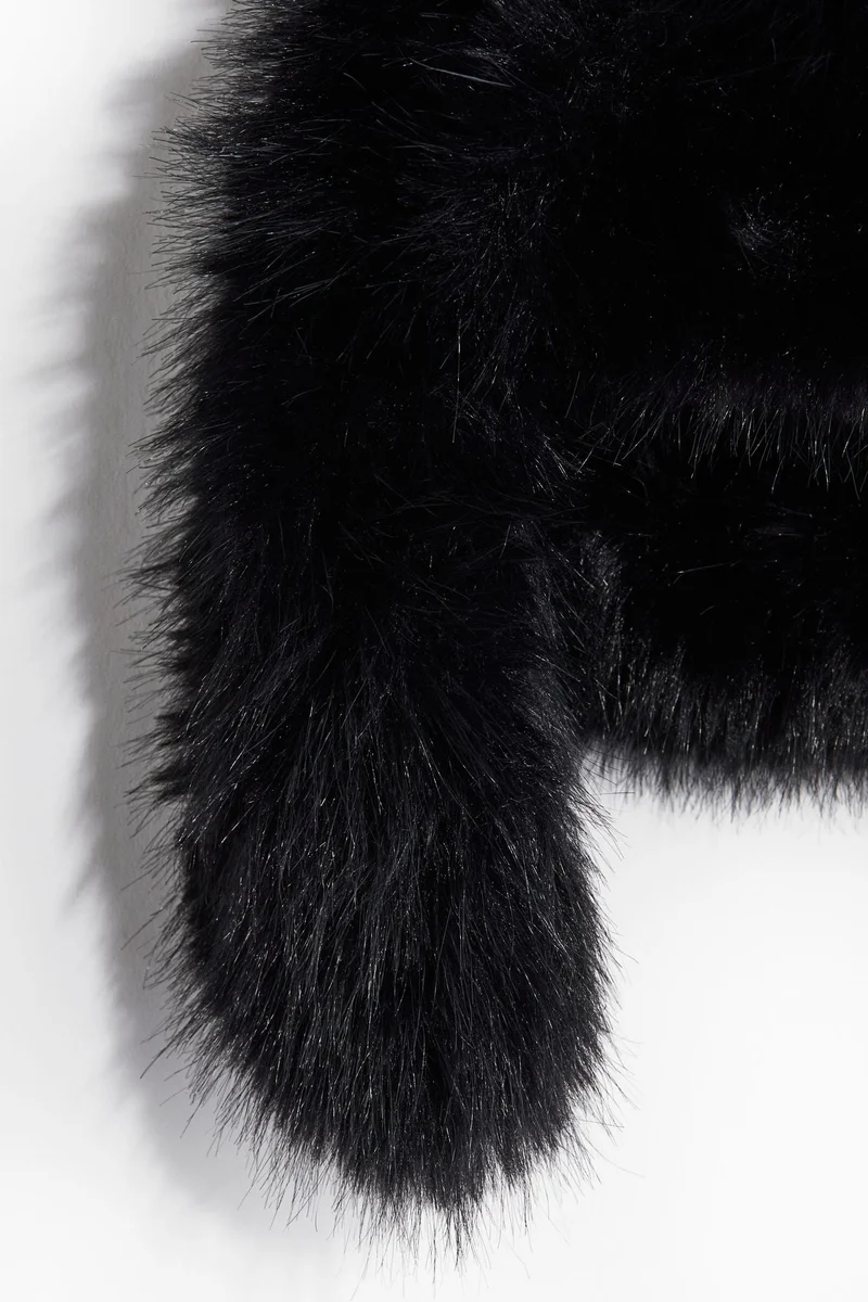 H&M Fluffy Earflap Hat