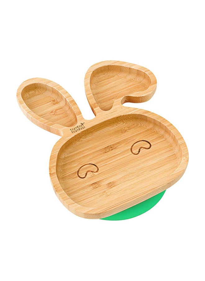 Y&D Baby Toddler Bamboo Plate And Spoon With Silicone Suction - Assorted  - Image 2