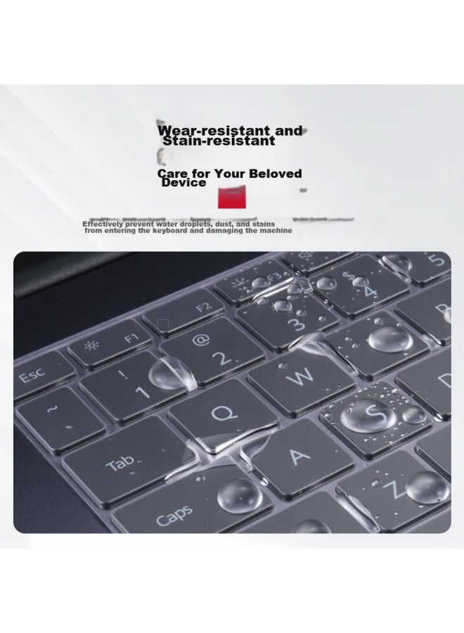 Jplayer Huawei Matebook D16/d16 Se Version 23/22 Model Keyboard Cover, 16-inch Laptop Protective Film, High Transparency, Ultra-thin, Invisible, Anti-dirt, Anti-dust - Image 2