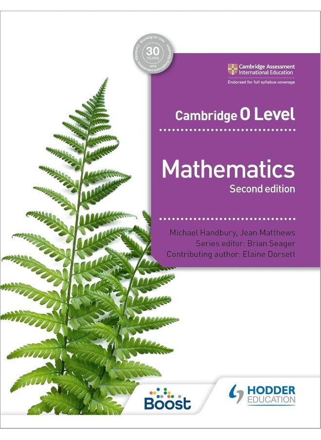 Cambridge O Level Mathematics Second edition 