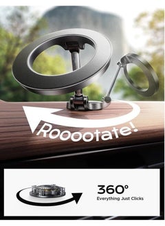 IMPERIUM Car Mount【20 Strong Magnets】Magnetic Phone Holder for Car Phone Holder Mount Dash【1080° 】Phone Holders for Your Car Accessories Cell phone Car Mount For IPhone15 14 13 12 Pro Max Plus Max  - Image 3