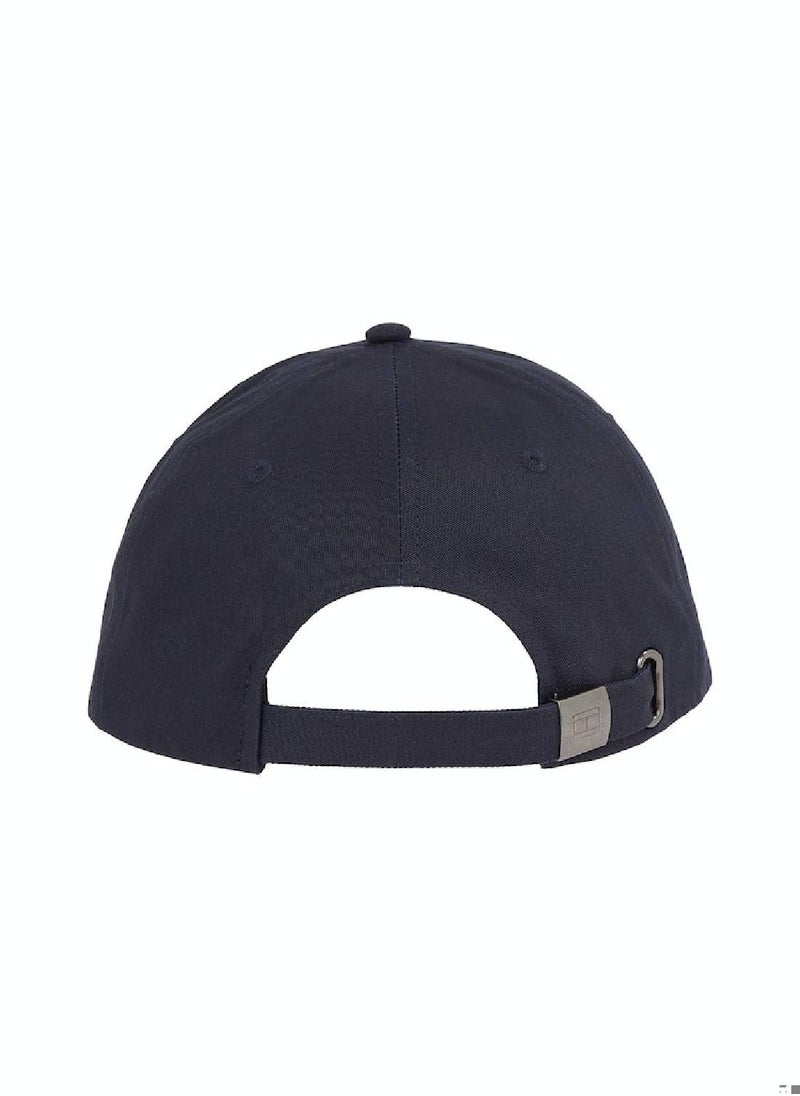 TOMMY HILFIGER - Men's Soft Logo Baseball Cap -  Pure organic cotton, Blue - Image 1
