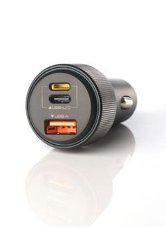 zedx Zedx CAR CHARGER CR100 38W High Power Car Charger with Dual USB-C PD & USB-A Ports and Lightning Port, Fast Charging Adapter, Universal Compatibility, Car Plug, Supports Laptops/Phones/Tablets  - Image 3