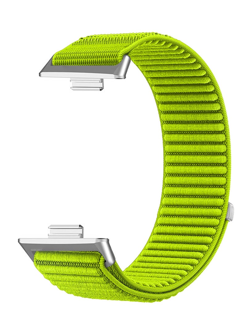 Premium Magnetic Loop Watch Band for Huawei Watch 4 & Watch 4 Pro – Adjustable, Soft & Durable Replacement Strap Green - Image 2