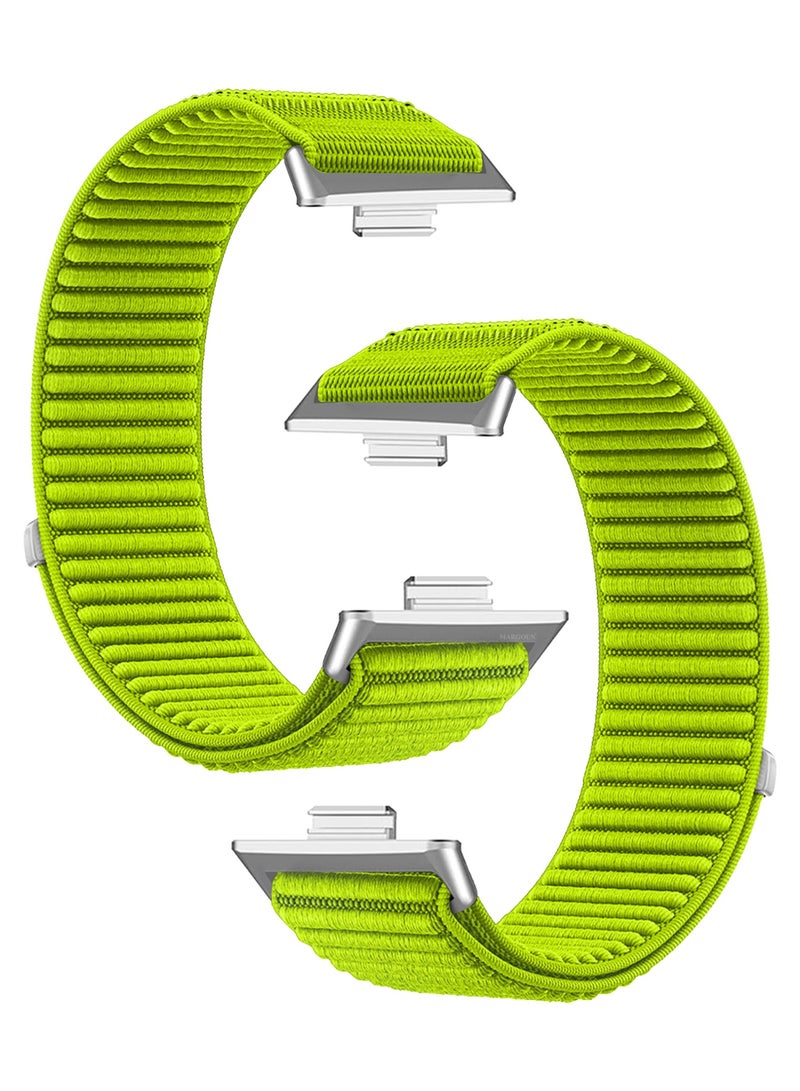 Premium Magnetic Loop Watch Band for Huawei Watch 4 & Watch 4 Pro – Adjustable, Soft & Durable Replacement Strap Green - Image 1