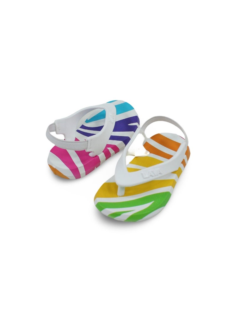 إكزيت شباشب مطاطية للبنات - أبيض - Image 2