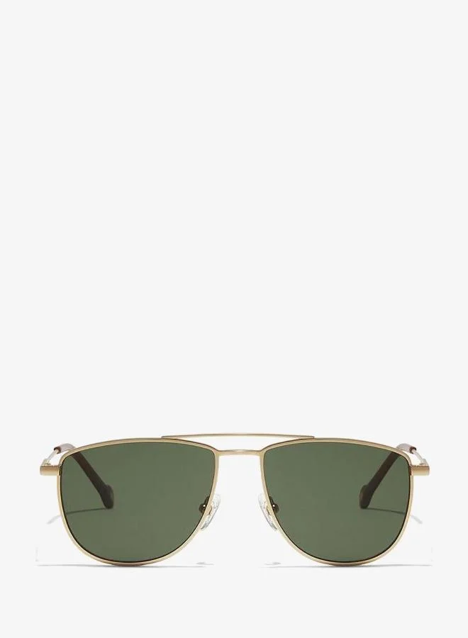 30sundays 30Sundays ROVA,Men Sunglasses, Aviator Sunglasses, UV Protection: UV400 (Gold,Green)
