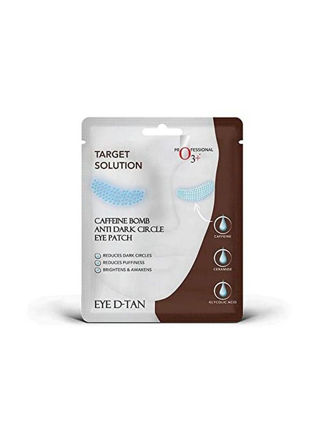 O3+ Caffeine Bomb Anti Dark Circle Eye Patch & Eye D Tan Reduces Dark Circle; Reduces Puffiness ; Brighten And Awakens (Single Use Only) 5G  - Image 1
