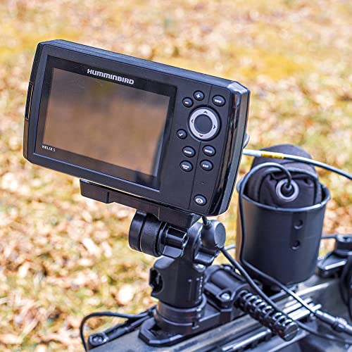 YakAttack Fish Finder Mount for Humminbird Helix 5, 7 and 9 | LockNLoad Kayak Track System | Compatible with GearTrac, MightyMount, and Most Kayak Tracks | Marine Electronics Kayak Accessory - Image 5