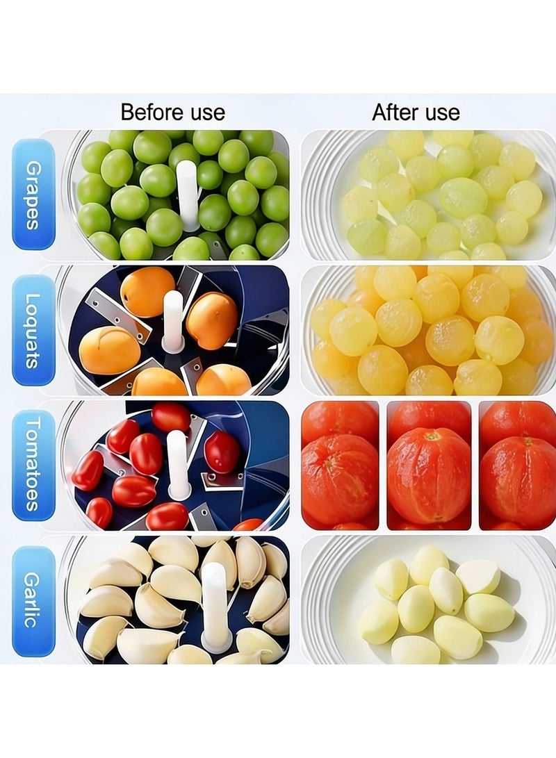 Automatic Garlic Peeler Machine | Rechargeable Peeler Machine for Vegetables, Fruits & Garlic Cloves | Fast, Powerful, Easy to Clean & Compact Kitchen Tool for Commercial Use - Image 3