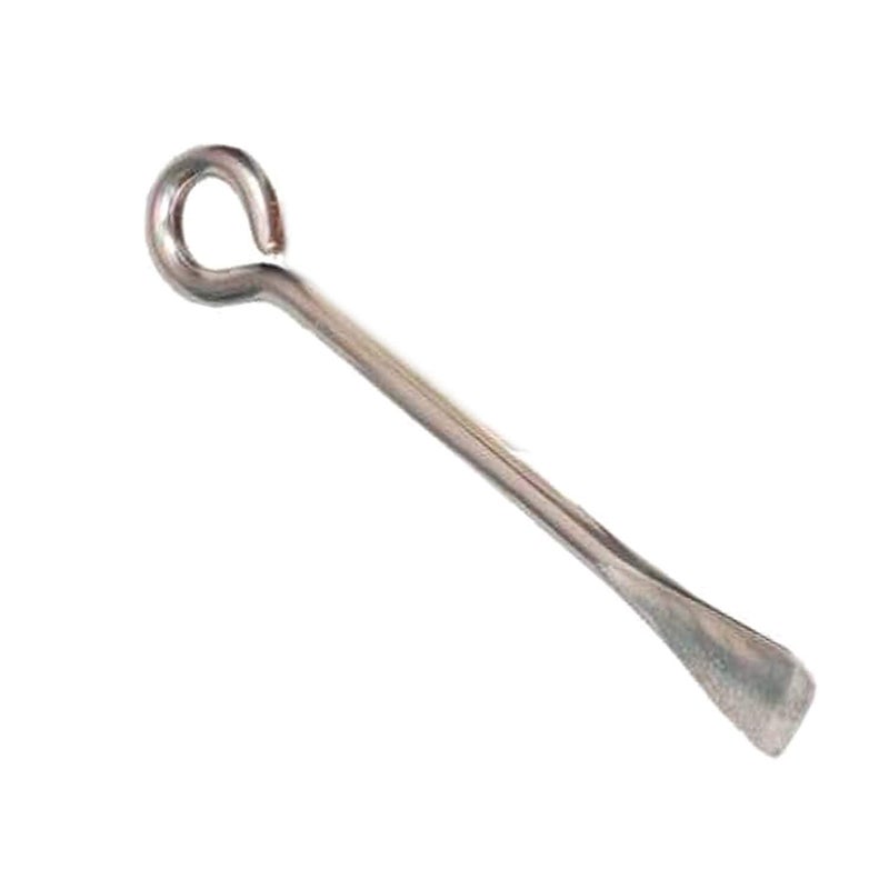Bekner Stainless Steel Coconut Peeler/Opener/Chipper with Round Faced Neck for Grip - Image 4
