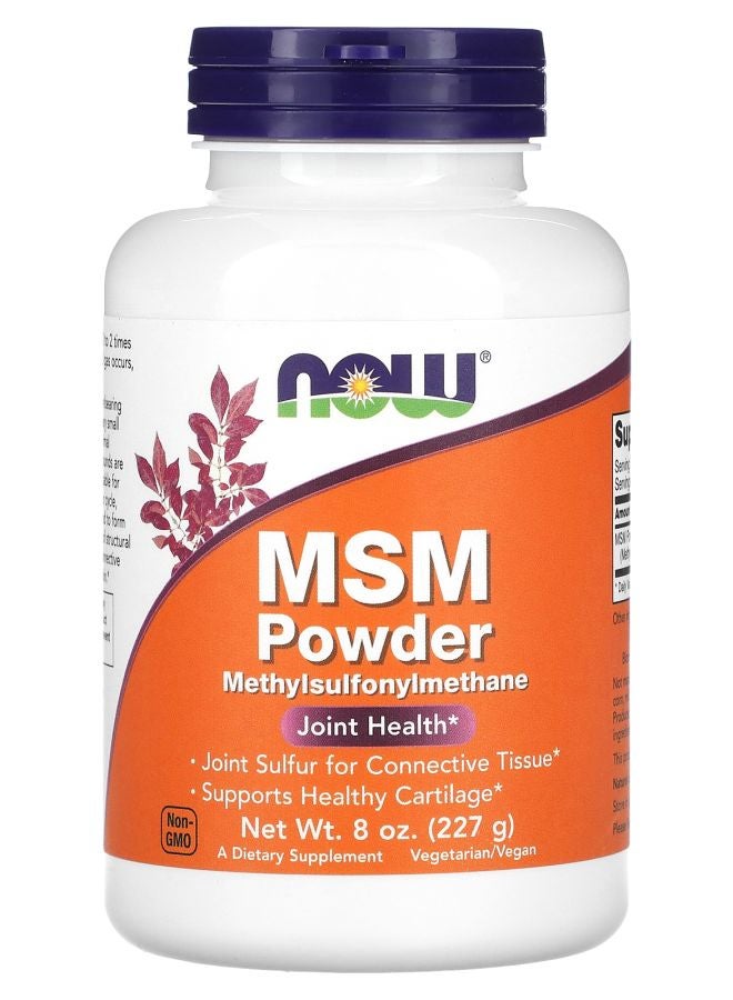 now MSM Powder 8 oz (227 g)