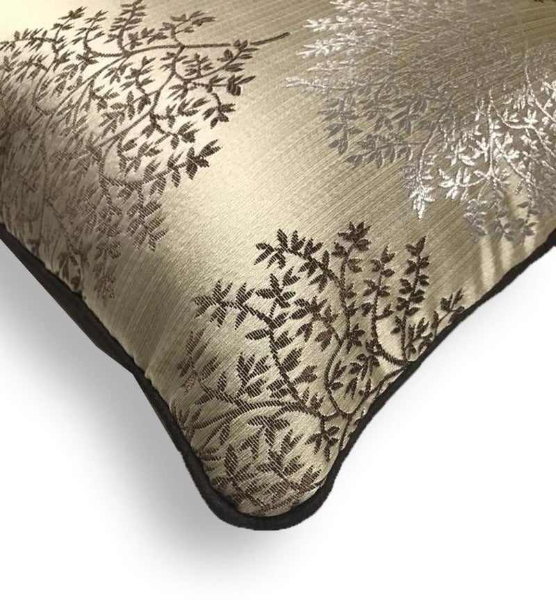 IM FAB® Jacquard Jupiter Tree Brown Cushion Cover Set of 5 Pcs(24x24 inchs or 60x60 cm) - Image 2