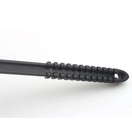 KRESHU 14.5Inch Barbecue BBQ Grill Cleaning Brush Two-Sided Stainless Steel Scraper | Extra Strong Cleaner Accessories for/Smoker/Gas/Charcoal (3IN1 Brush-Small) - Image 2