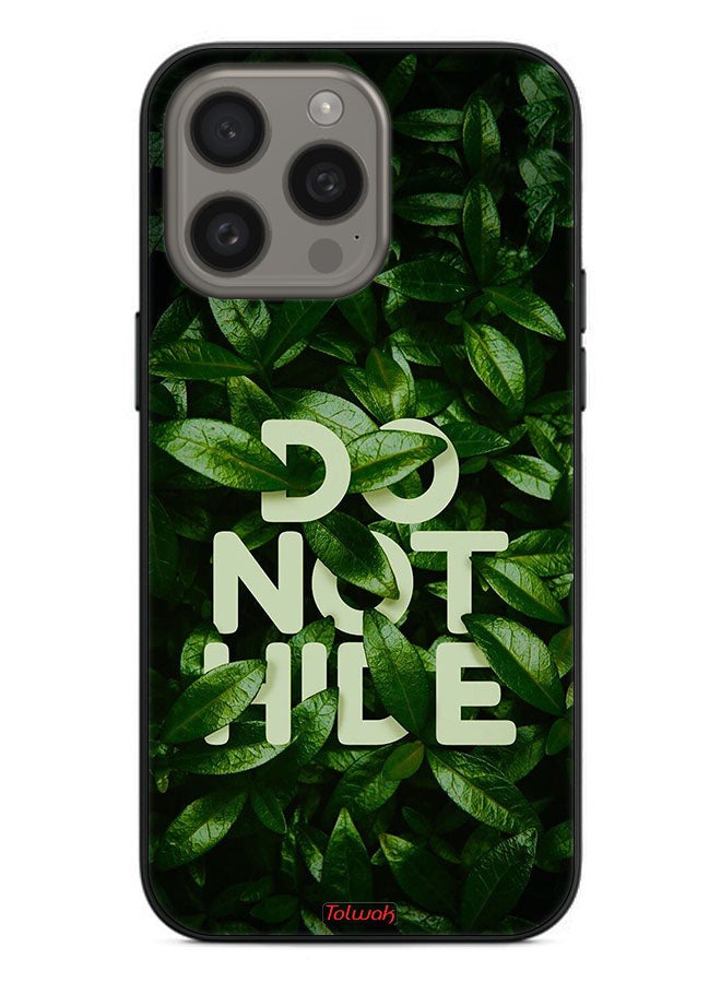 Tolwak Apple iPhone 15 Pro Max Protective Case Cover Do Not Hide - Image 2