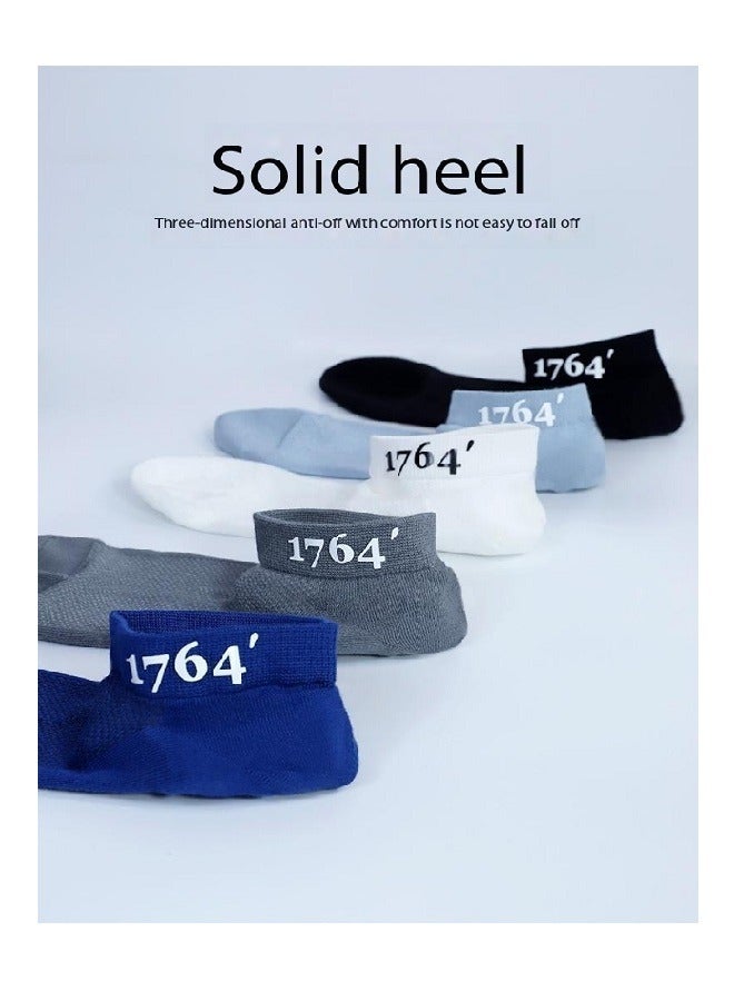 Men's Breathable Mesh Cotton Ankle Socks - 3 Pairs, Lightweight and Comfortable for Spring, Summer, and Fall - Image 2