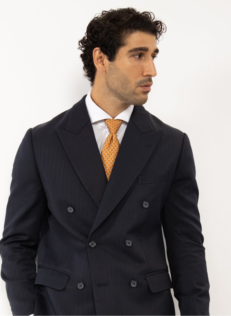 Elliot Martin Elliot Martin tie 100% Silk Twill neck ties Premium Men's Tie (bold orange)  - Image 2