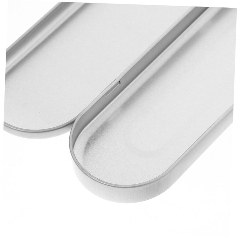 Multifunctional Tin Box Pen Organizer With Lid 5Pcs Set Tinplate Pencil Case Holder - Image 4