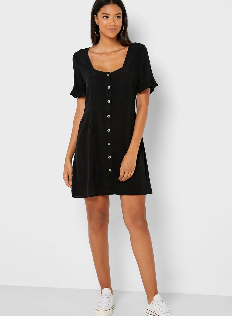 Cotton On Button-Front Mini Dress - Image 4