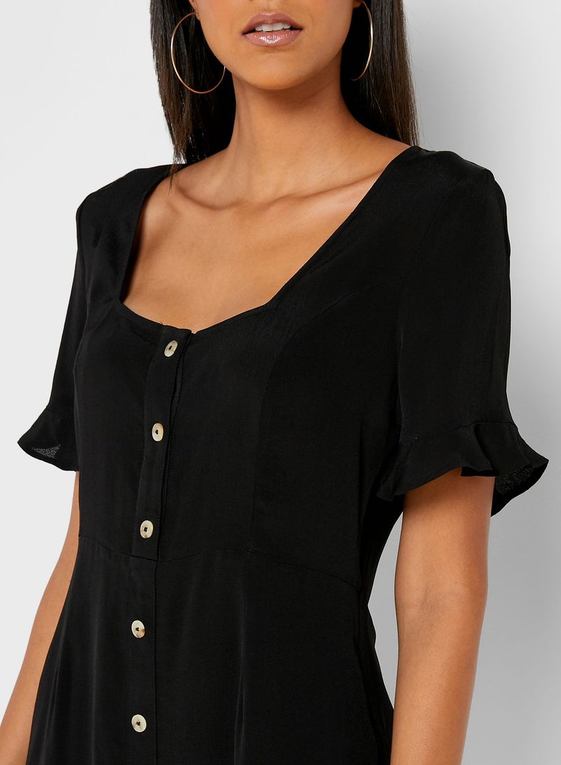 Cotton On Button-Front Mini Dress - Image 3