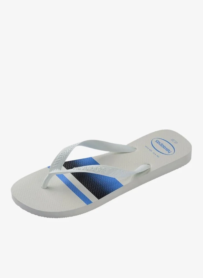Havaianas White/White/Blue Hav. Top Basic for Men | Best Price UAE