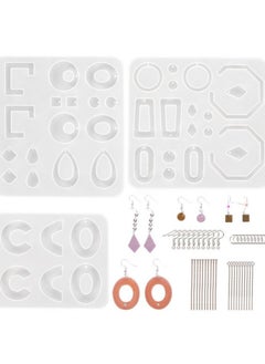 Graffiti Resin Resin Molds Earring Pendant Silicone Mold for Epoxy Jewelry Making  - Image 1