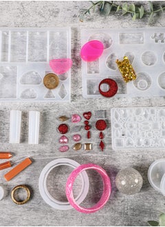 Graffiti Resin Resin Molds Earring Pendant Silicone Mold for Epoxy Jewelry Making  - Image 3