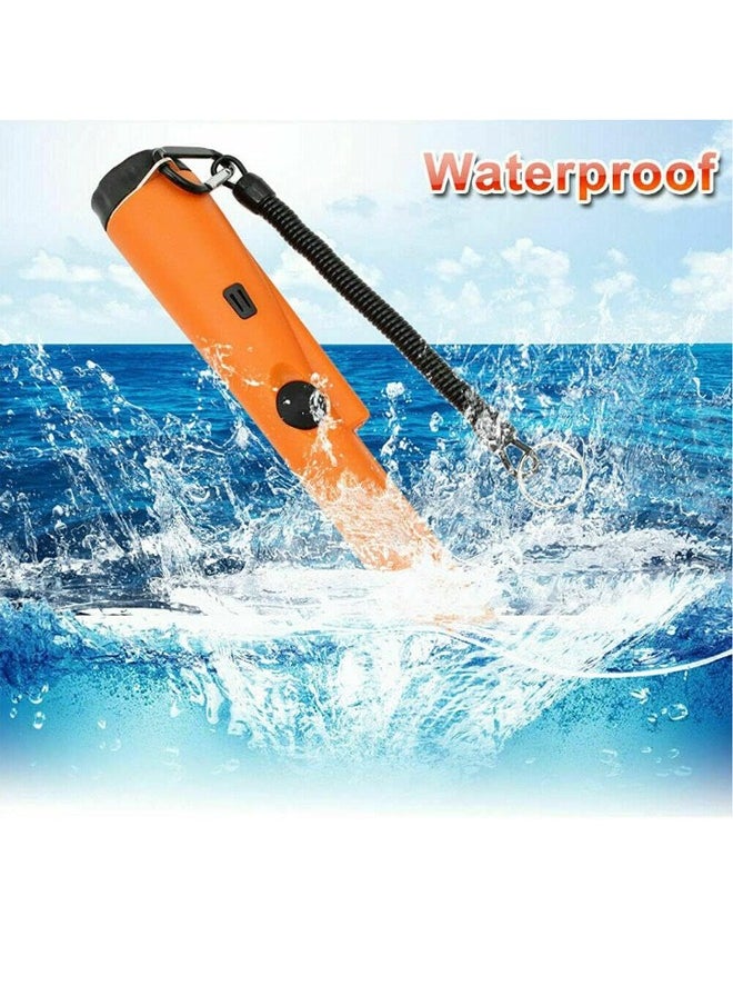 Bukela - Metal Detector Portable Gold Detector for Adults and Kids Waterproof 360° Scan Metal Detecting Accessories with Buzzer Vibration Treasure Hunting Tool with Holster - Image 1