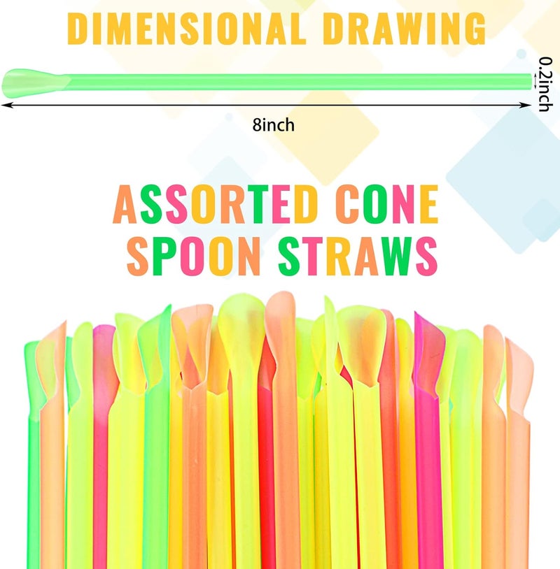 klarako 50 Set 4 oz Flower Snow Cone Cups with Straws, Reusable Snow Cone Cups Shaved Ice Cups with Snow Cone Straws Snack Cups Snow Cone Cups for Summer Holiday Beach Party Birthday Wedding Food Service - Image 3