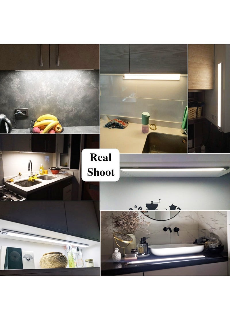 Happy Light - Smart LED Sensor Night Light Indoor Night Light with Three Light Modes and Remote Control (30cm) - Image 1