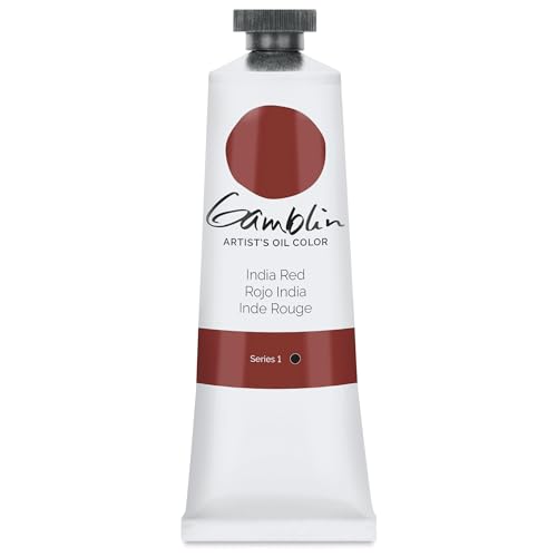Gamblin Artist Oils Indian Red 37ml - Image 4