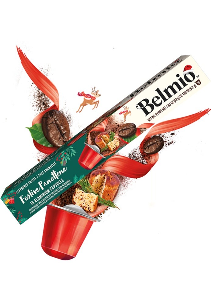 Belmio Flavour Collection Coffee Capsules, Compatible with Original Line Machine, Pack of 7, 10 Capsules in 1 Sleeve