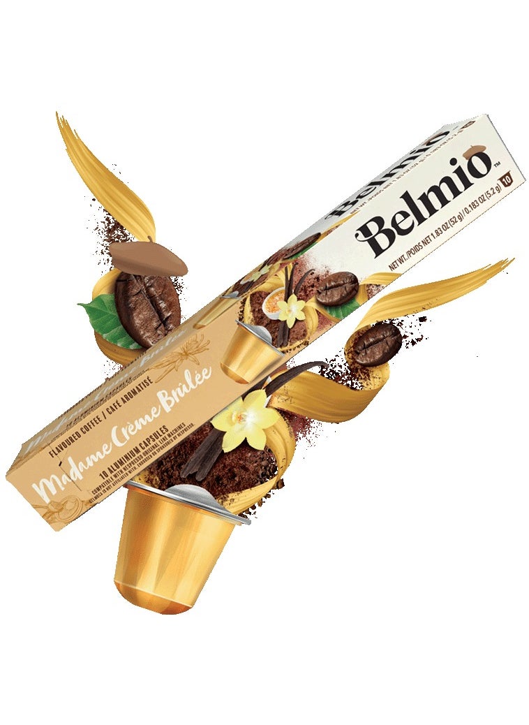 Belmio Flavour Collection Coffee Capsules, Compatible with Original Line Machine, Pack of 7, 10 Capsules in 1 Sleeve