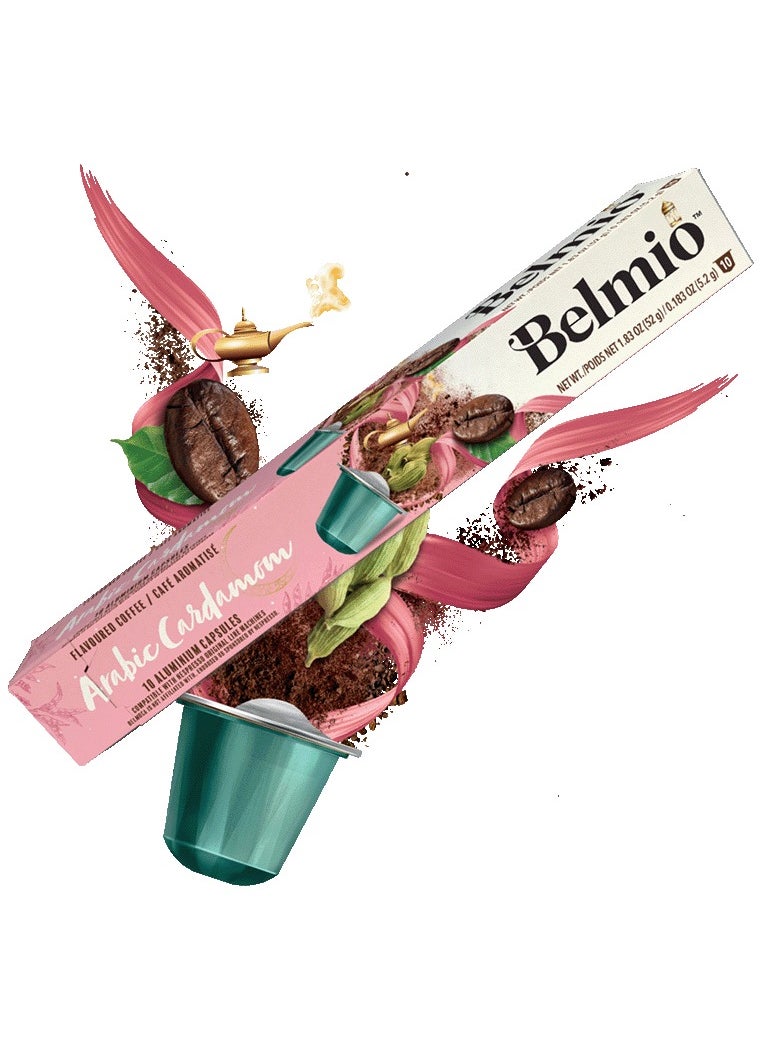 Belmio Flavour Collection Coffee Capsules, Compatible with Original Line Machine, Pack of 7, 10 Capsules in 1 Sleeve