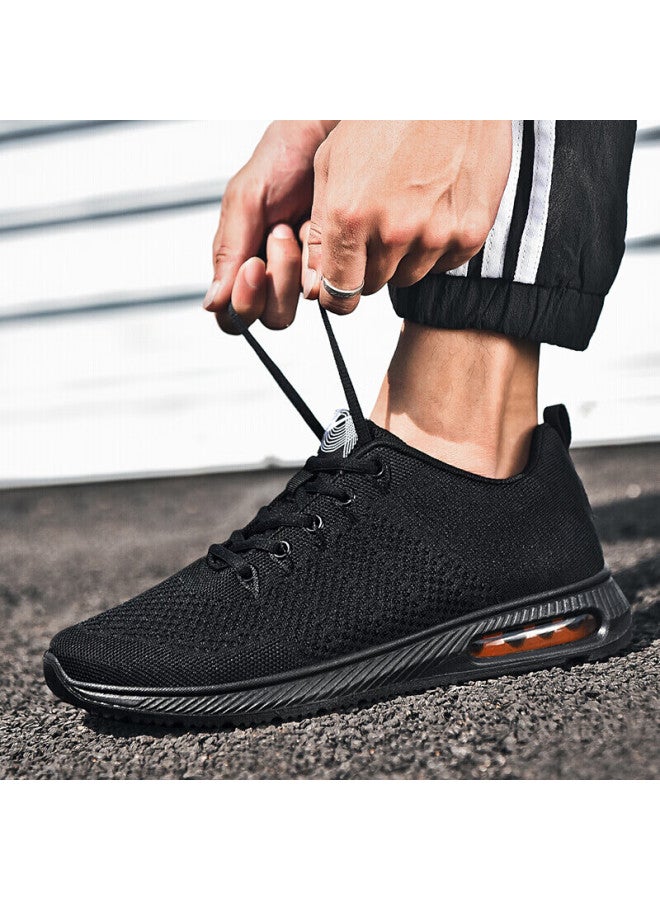 Double Star Eight Special Running Shoes Men's Spring And Autumn Breathable Shoes Men's Lightweight Mesh Air Cushion Soft Bottom Work All-match Casual Sports Shoes Men - Image 1