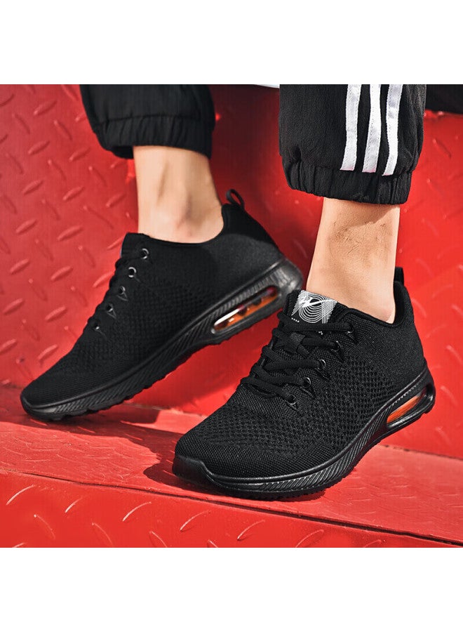 Double Star Eight Special Running Shoes Men's Spring And Autumn Breathable Shoes Men's Lightweight Mesh Air Cushion Soft Bottom Work All-match Casual Sports Shoes Men - Image 4