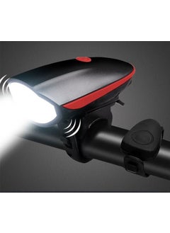 250 Lumen Bicycle Front Headlight 2 In 1 Horn 140 Db with Xbyc 6163 Battery - Black - pzsku/Z3F064E8A5A2C8D5C2A2DZ/45/_/1730759160/824afa66-efcb-4a2b-b68a-a31a04caf8cb