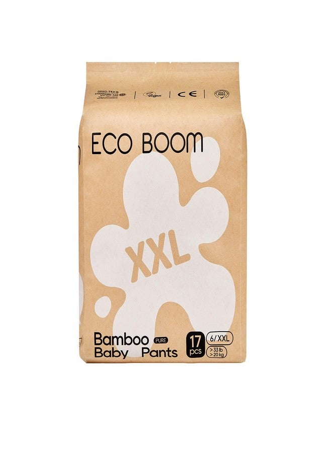 Eco boom سروال تدريب ECO BOOM للأطفال، مضاد للحساسية للبشرة الحساسة، مقاس 6 مناسب لـ 33+ رطل (XXL - 17 قطعة) - Image 1