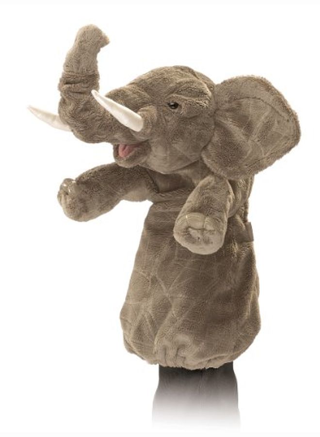 Folkmanis Elephant Stage Puppet Multi 1 Ea - Image 1