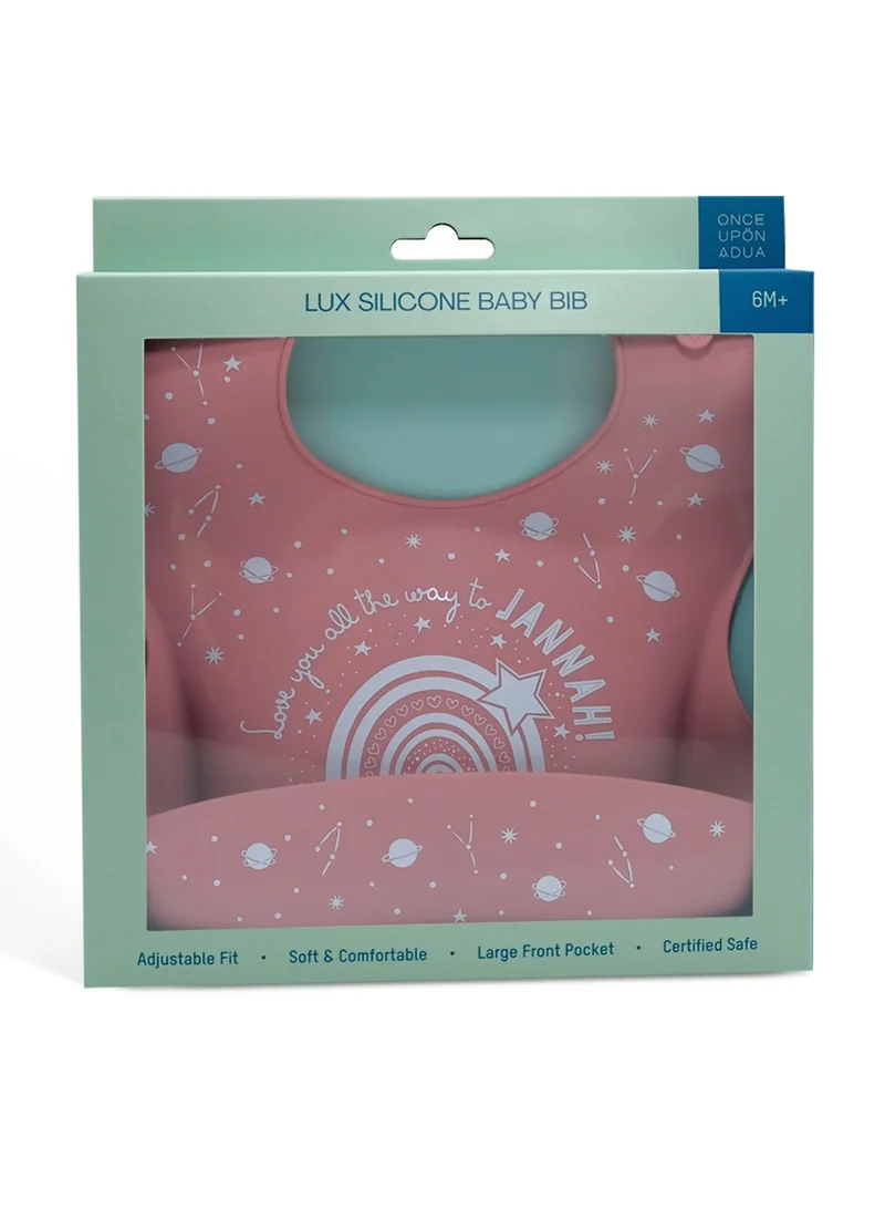ONCE UPON A DUA Lux Silicone Baby Bib