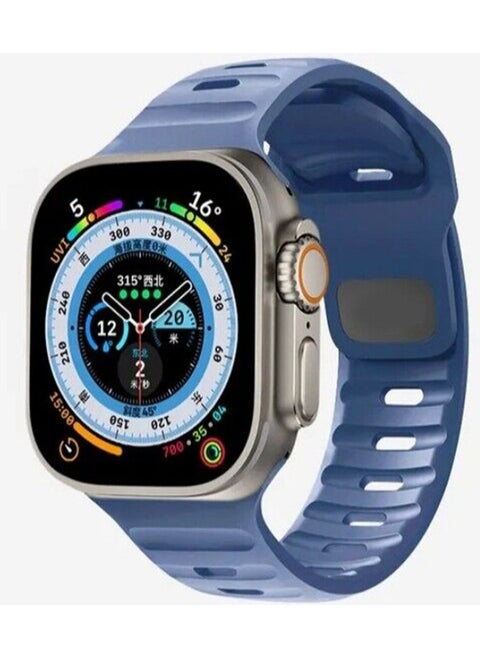 Apple Watch Gs Dt Pro T500 Ultra 2 3 4 5 6 7 8 Se Compatible 42 44 45MM Special Sport Band Strap Blue
