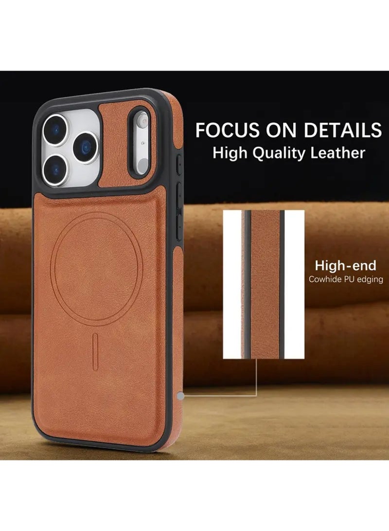 X-level iPhone 17 Pro Max Case Cover,Q-Magnetic Wireless Charging Phone Cover , Business Style Cover Compatible with Apple 17 Pro Max – Premium Matte Black-Friendly Finish, Full Protection Anti-Drop Design, Dropresistant Case - Image 3