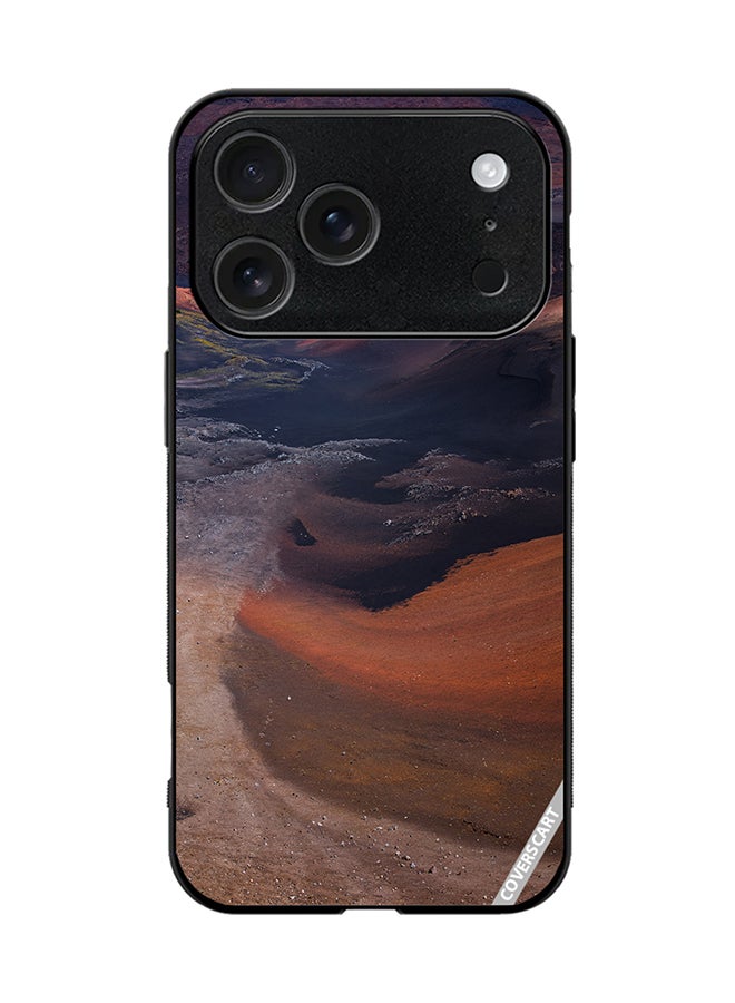 COVERSCART Protective Case Cover For Apple iPhone 17 Pro Blazing Mountains Design Multicolour