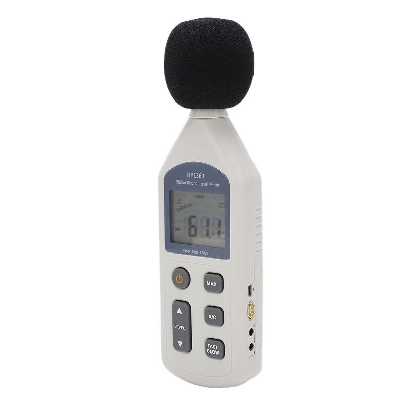 Digital Sound Meter Decibel Noise Recorder 30 130 DBA USB Handheld LCD Screen - Image 4