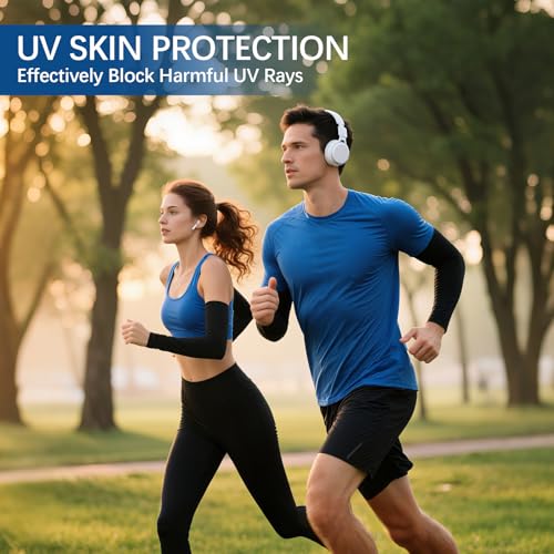 Anpuimult 12 Pairs Arm sleeves for men Woman,Cooling UV Sun Protection sleeves to cover arms for women arm sleeve Cycling Outdoor Sports - Image 2