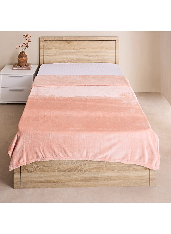Home Box Nova Solid Flannel Twin Blanket 200 x 140 cm - Image 2