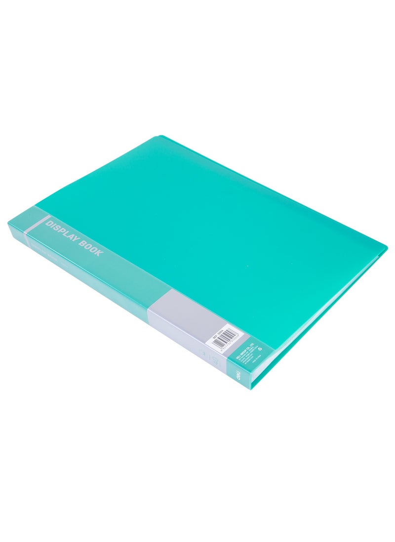 Deli Deli E5004 Display Book - A4, 40 Pockets, Anti-Static, Assorted Colors,  - Image 2