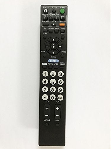 BOMAZ Replacement Remote Control for Sony TV KDL-52V4100 KDL-32VL140 KDL-40V3000 KDL-46WL140 Bravia LCD HDTV - Image 2