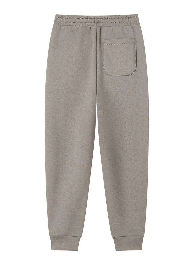 GIORDANO  Kid's Regular Taper Stretch Interlock Jogger with Elastic Waist  | Best Price UAE